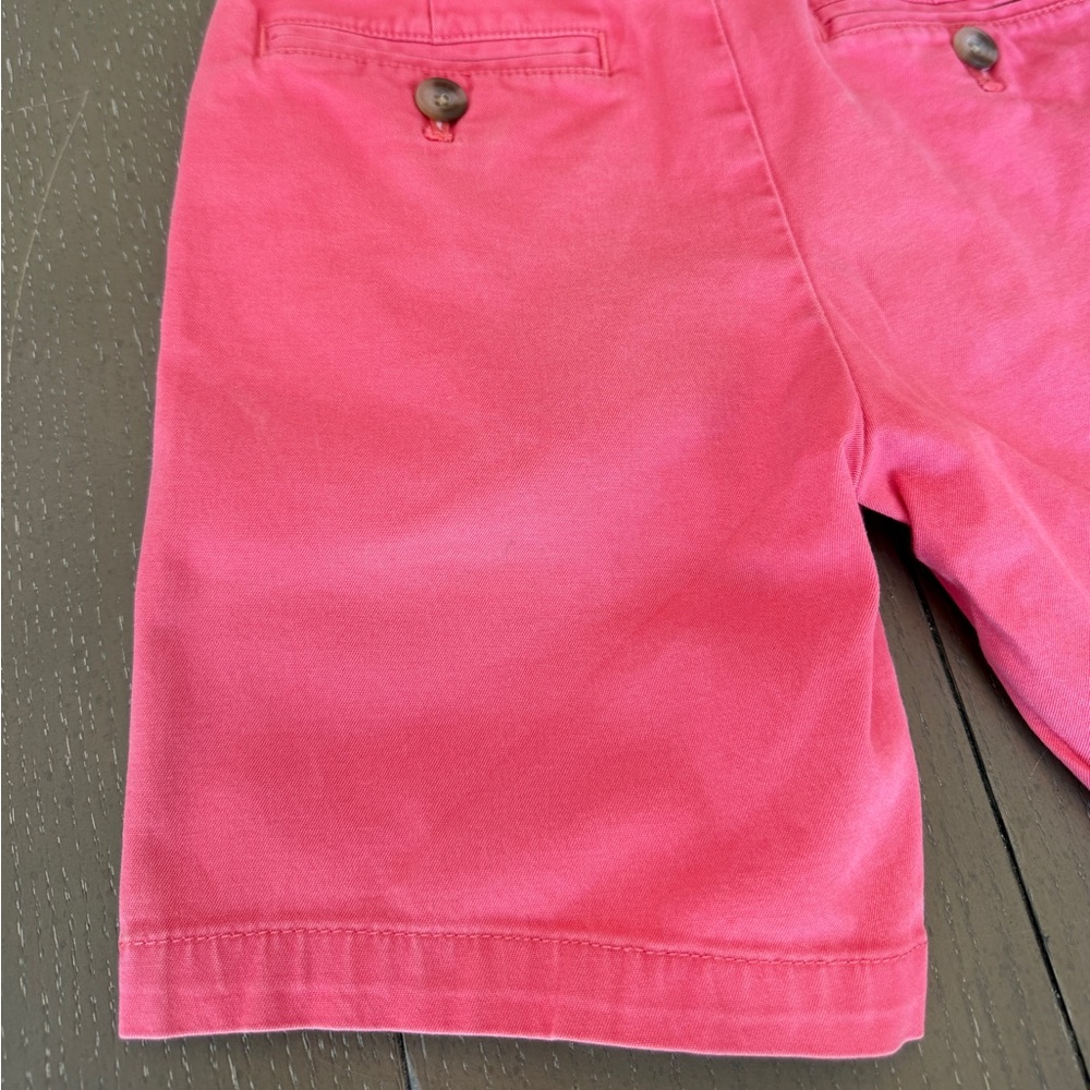 Vineyard Vines Boys’ Summer Khaki Pink/Coral Classic Breaker Shorts • Size 7 (S) - Picture 9 of 12